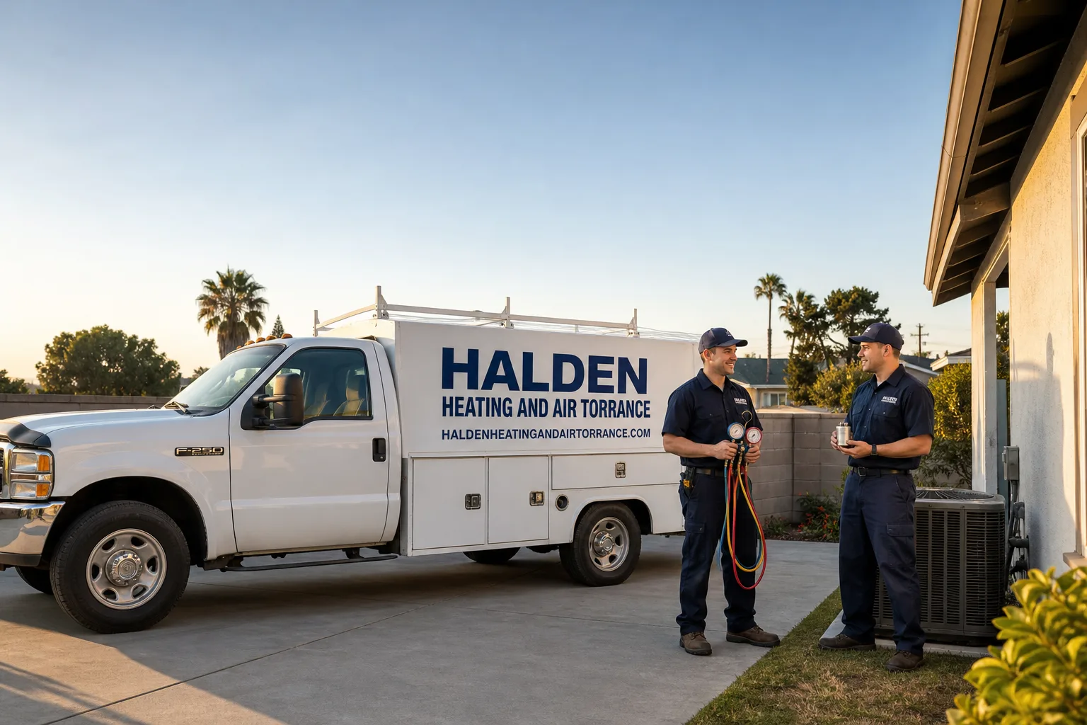 Halden Heating and Air Torrance hvac team